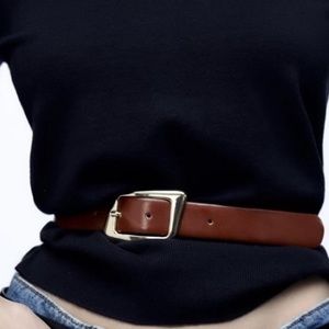 Zara cow leather belt New, no tags size 80